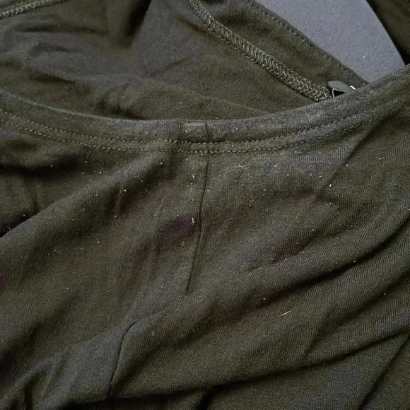 Eileen Fisher black stretch tank top size medium - Picture 6 of 6